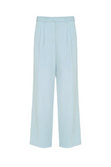 PANTALONI AMPI CON PIPING