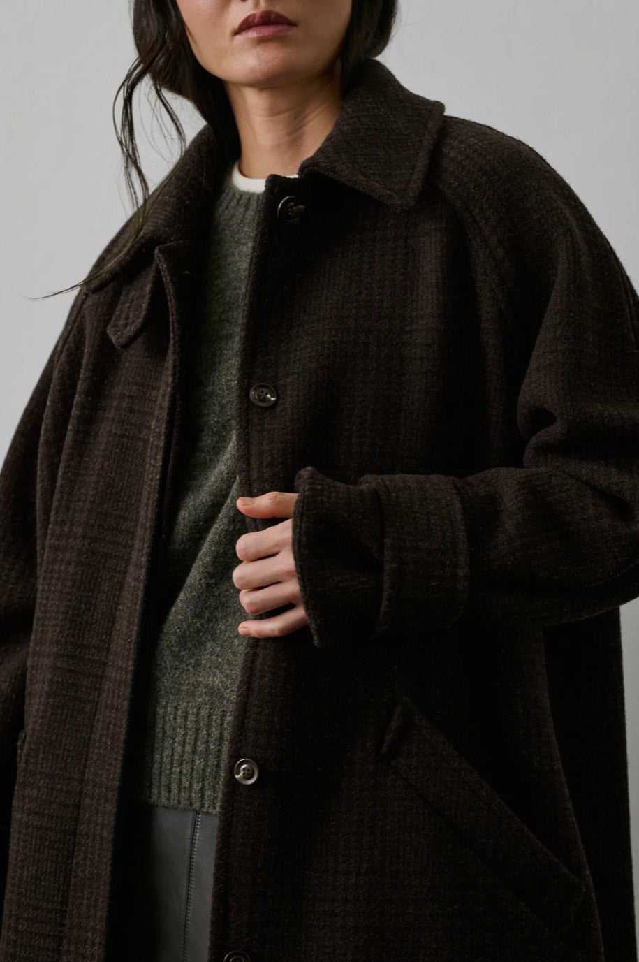 Cappotto Berlin lungo in lana