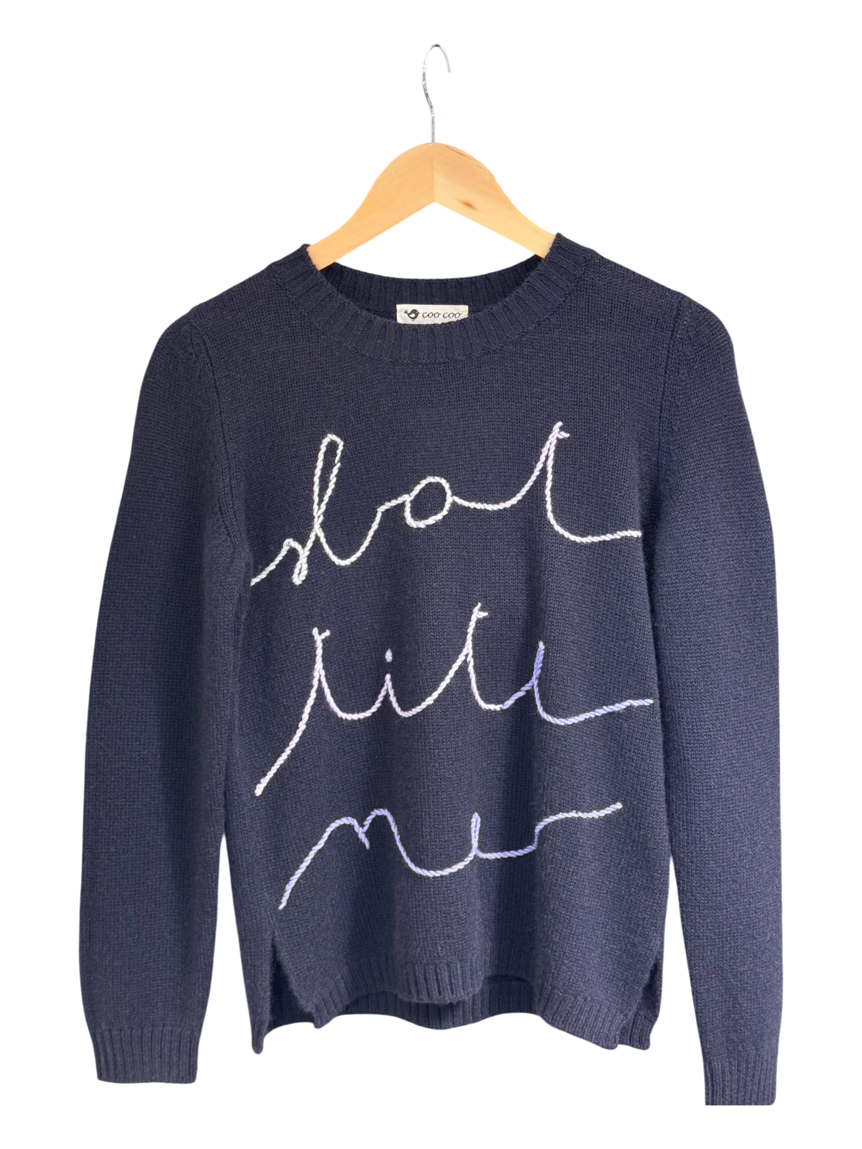 Maglia girocollo in cashmere