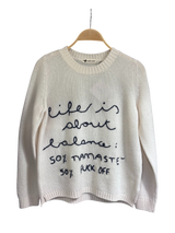 Maglia girocollo in cashmere