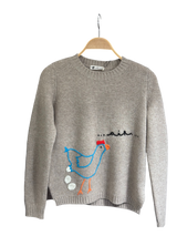 Maglia girocollo in cashmere