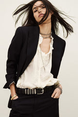 Blazer taglio dritto