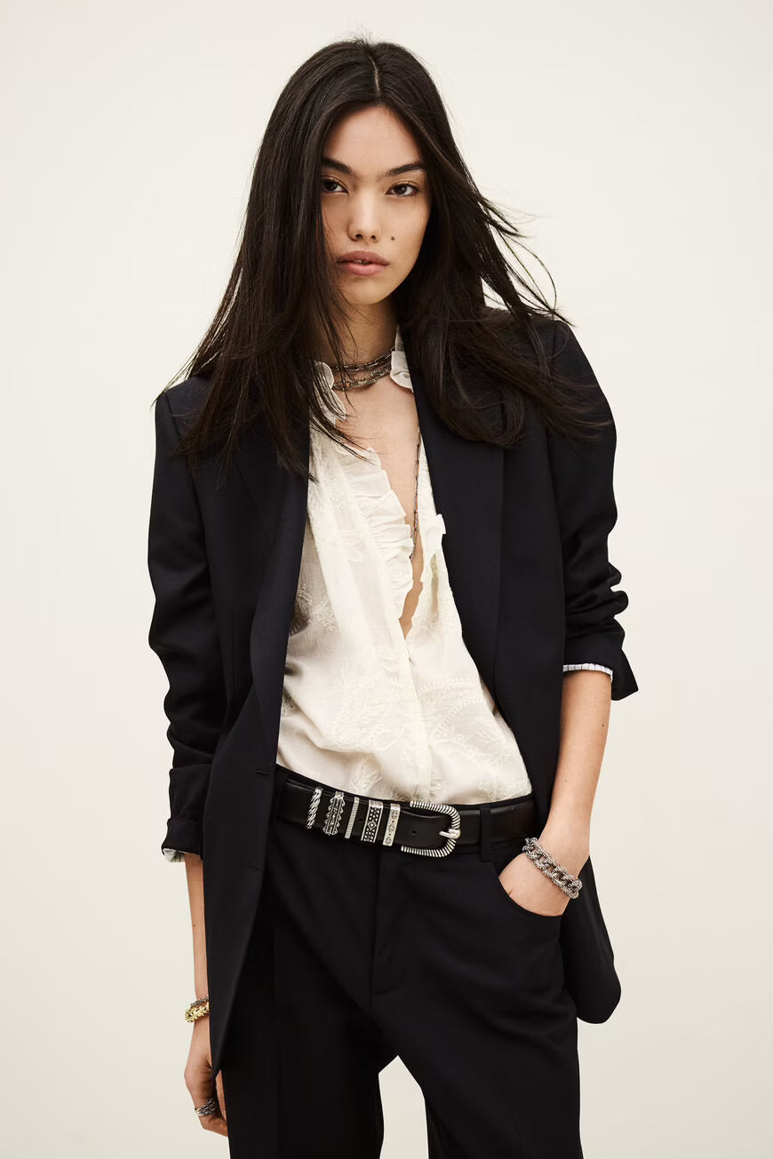 Blazer taglio dritto