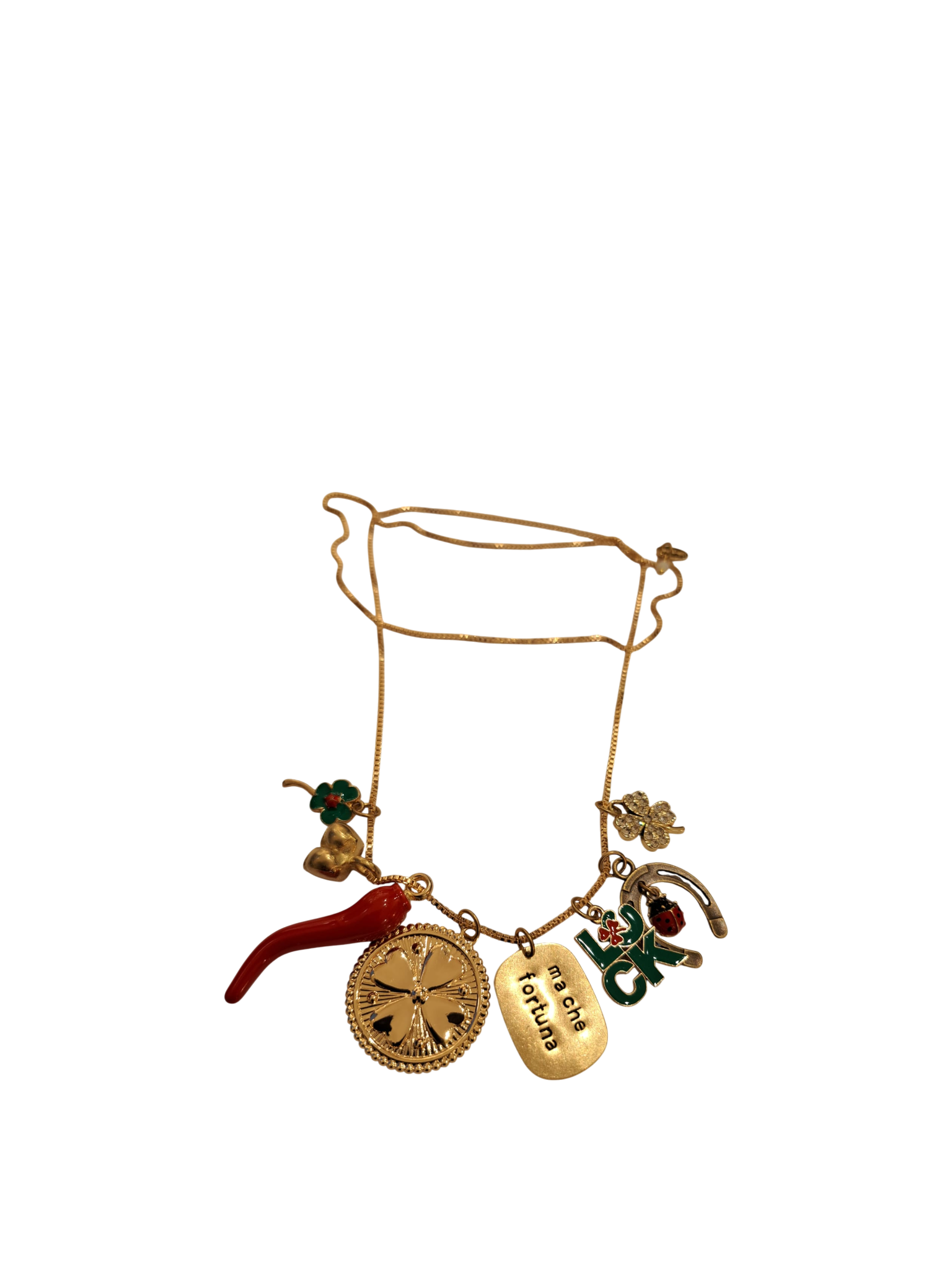Collana amuleti "Ma che fortuna"