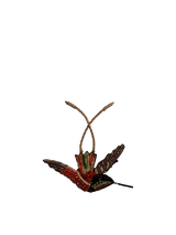 Spilla TROVELORE - Crimson Topaz Hummingbird