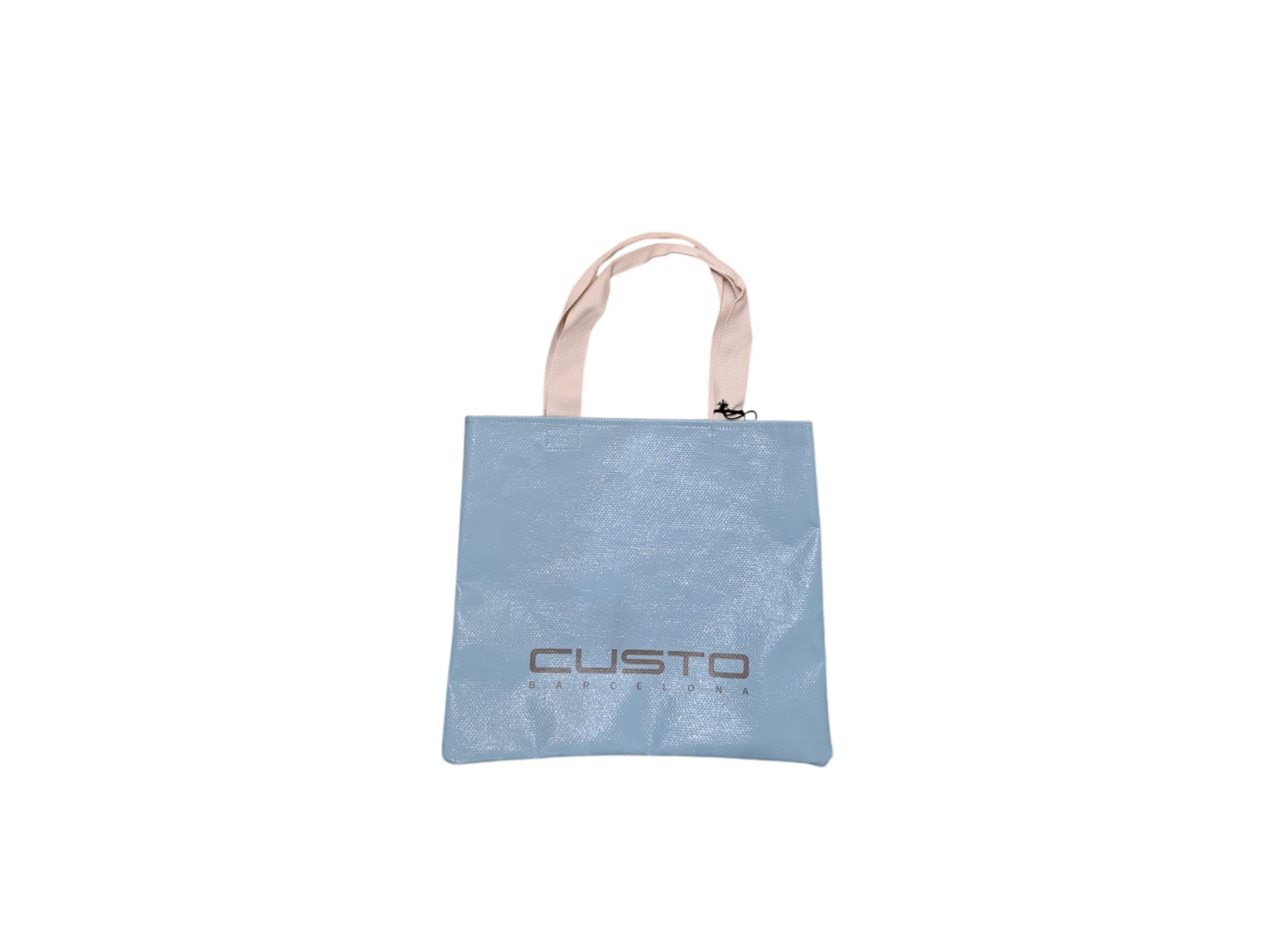 Shopper reversibile CUSTO barcelona small - sky
