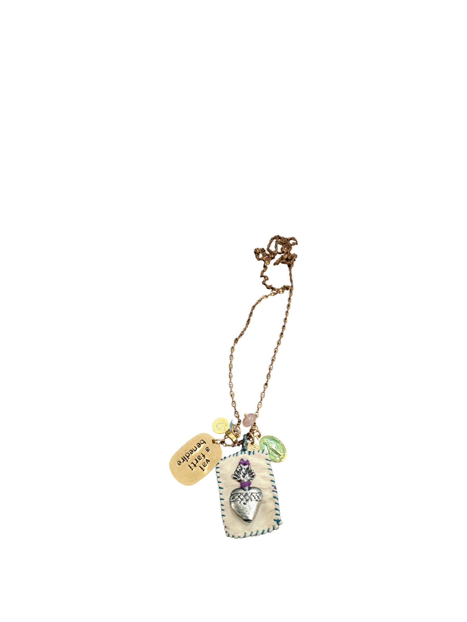 Collana milagritos "Vai a farti benedire"