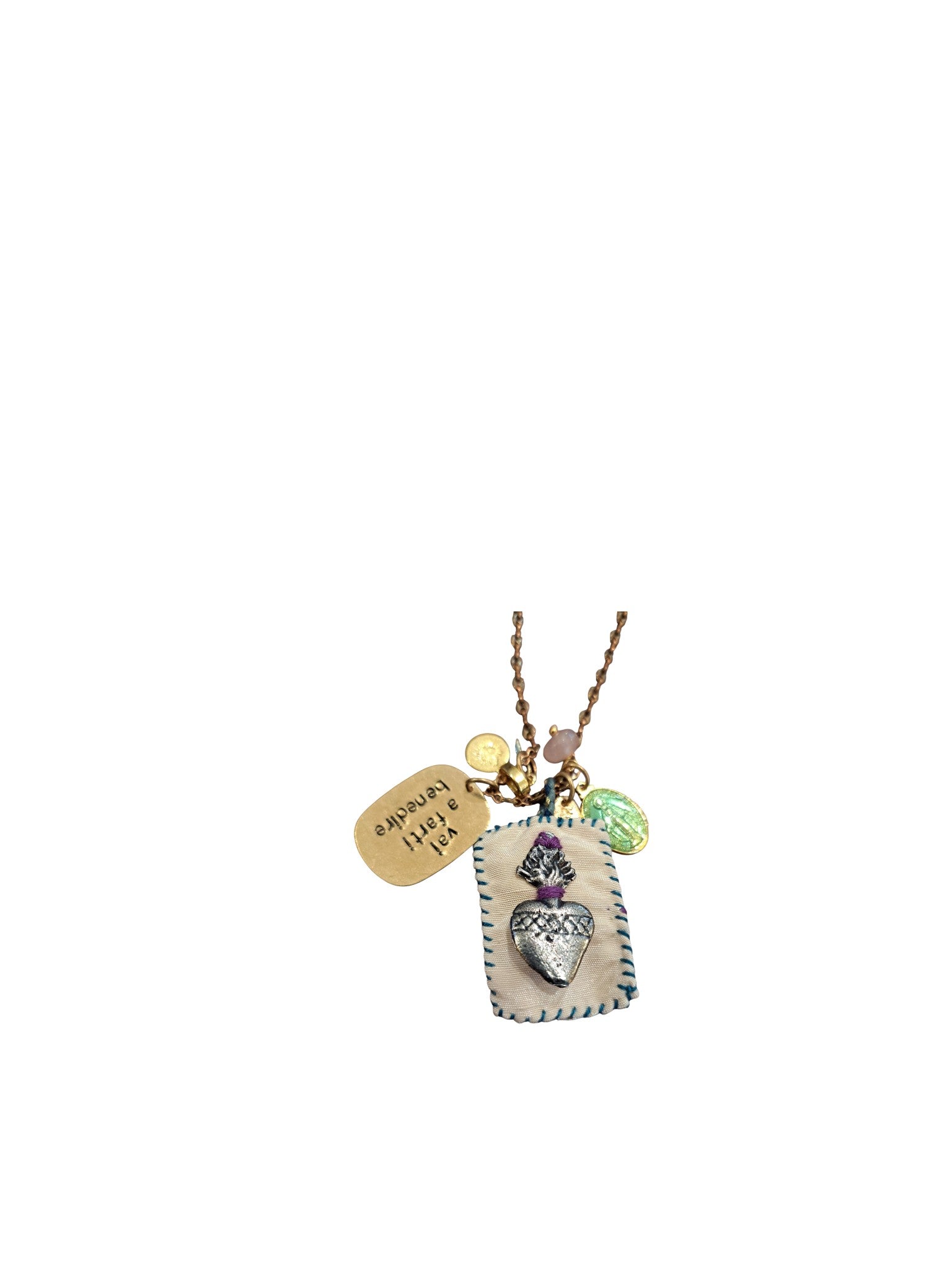 Collana milagritos "Vai a farti benedire"