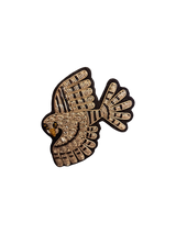 Spilla ricamata a mano "Hunter" - M&L