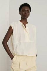 Camicia vestibilità oversize taglio curvo