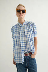 Camicia a maniche corte oversize