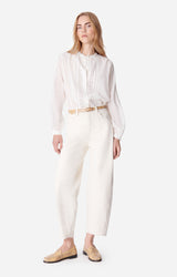 Jeans boy friend bianco