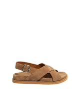 Sandalo in suede