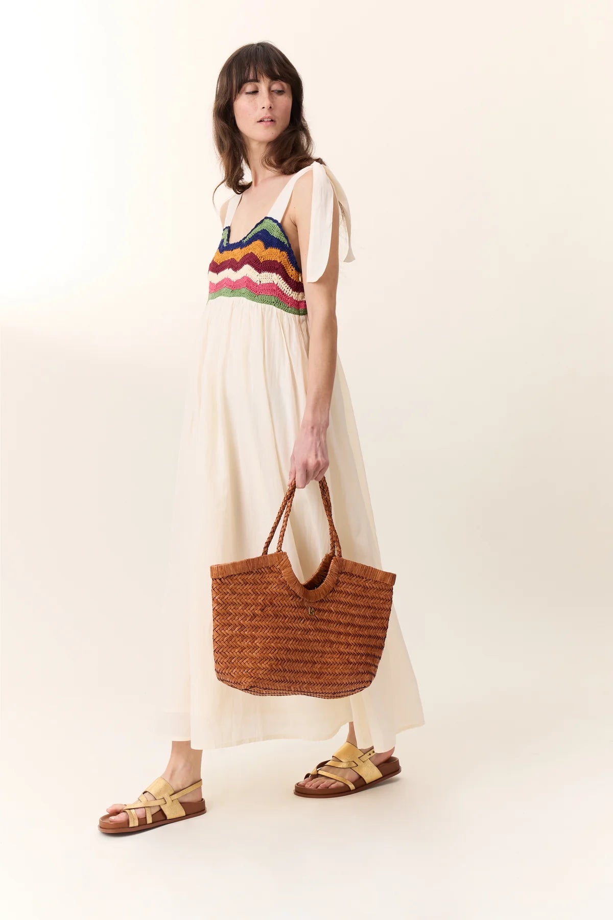 Abito lungo crochet