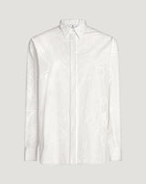 Camicia in popeline con stampa
