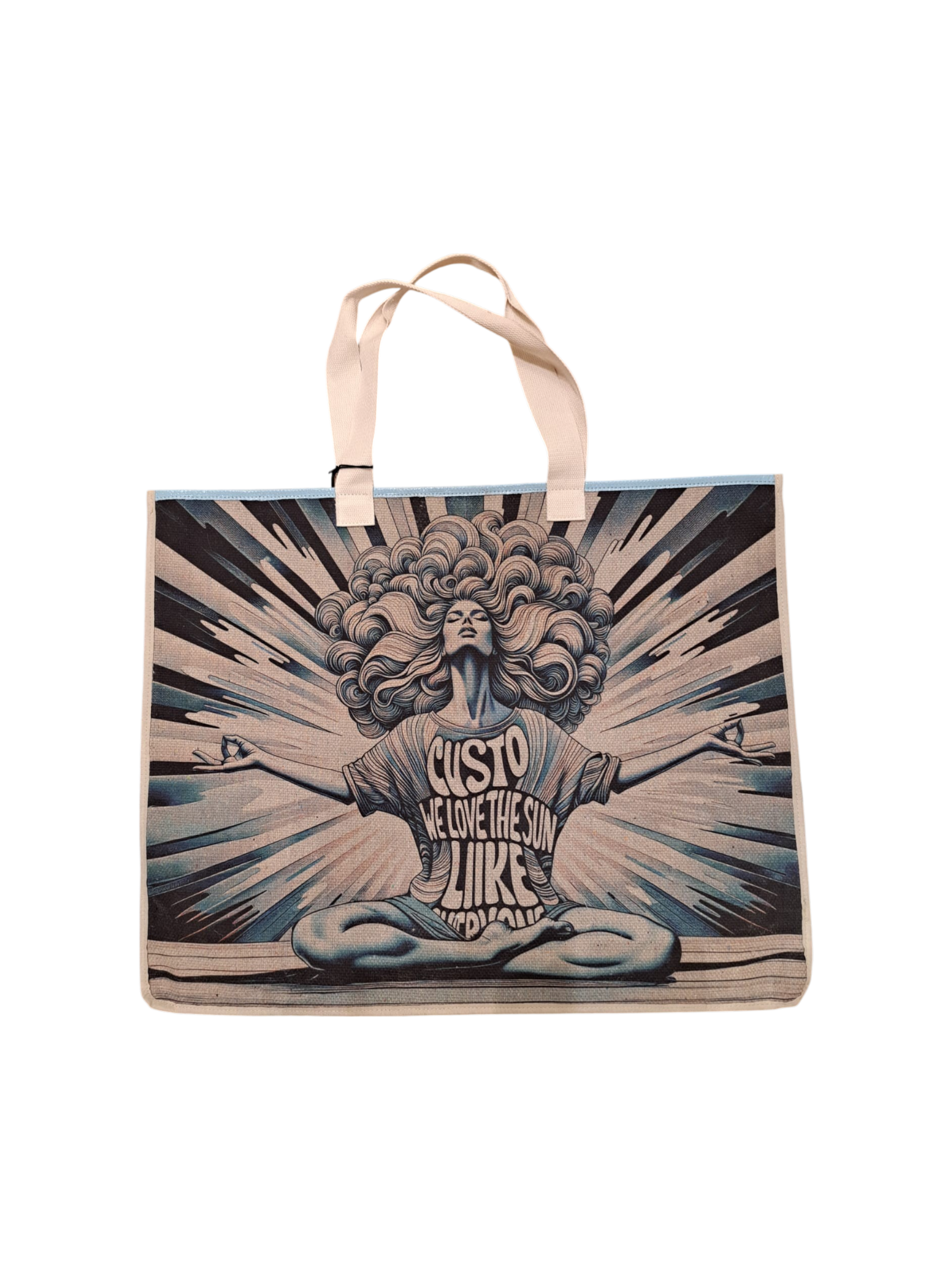 Shopper reversibile CUSTO Barcelona big- sky