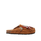 Sabot in suede