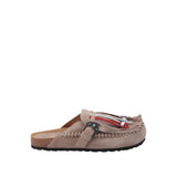 Sabot in suede