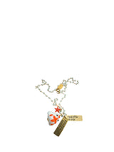 Collana rosario Gallina "Predico bene, razzolo male"