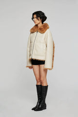 Giaccone eco shearling reversibile
