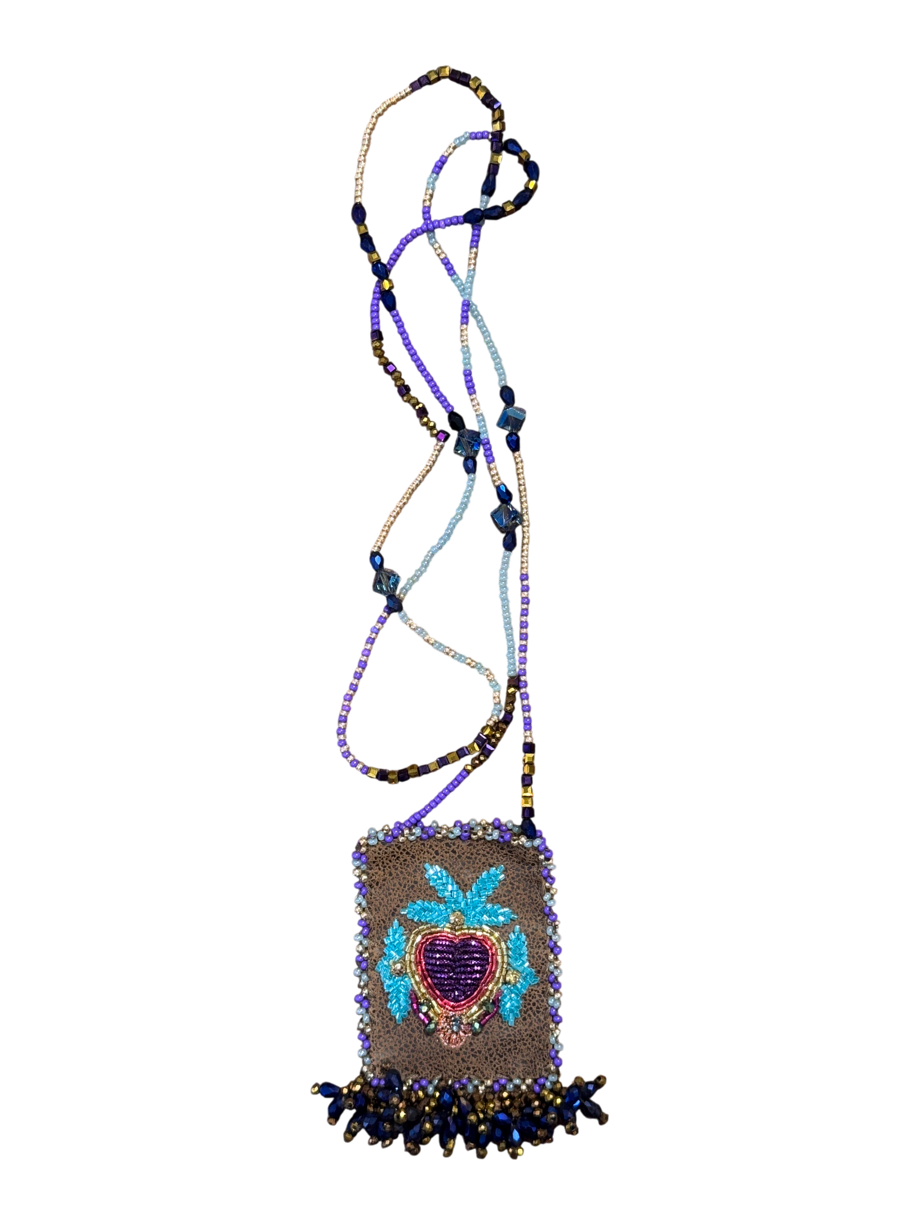 Collana talismano a forma di cuore messicano Olivia Dar