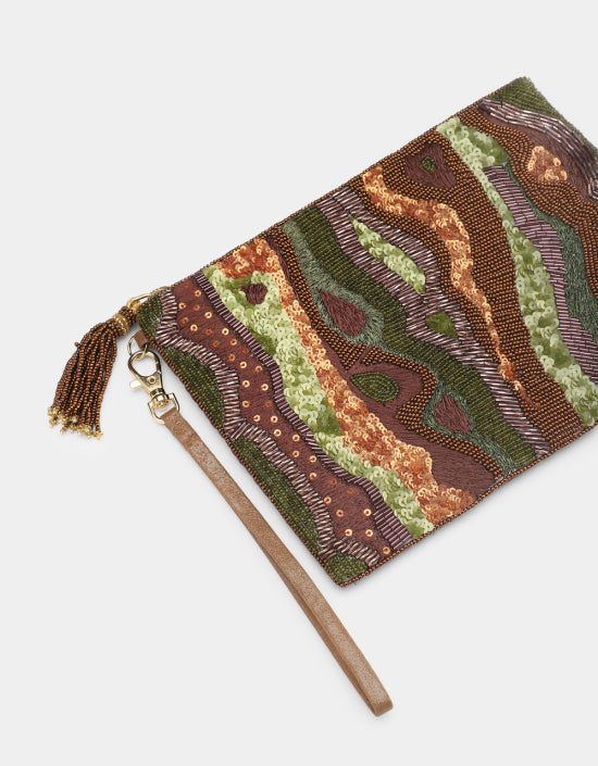 Pochette corteccia d'albero Olivia Dar