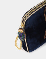 Borsa a tracolla Beetle Velvet Olivia Dar