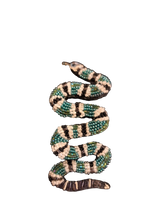 Spilla TROVELORE - Green Banded Snake