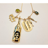 Collana "Xanax e champagne"