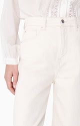Jeans boy friend bianco