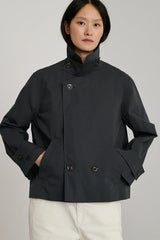 Caban corto oversize