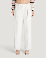 Jeans in bull di cotone total white PT Torino