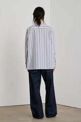 Camicia a righe con vestibilità oversize