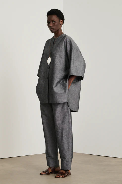 Pantalone taglio a vita alta