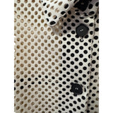 Giacca T Coat traforata in tessuto tecnico