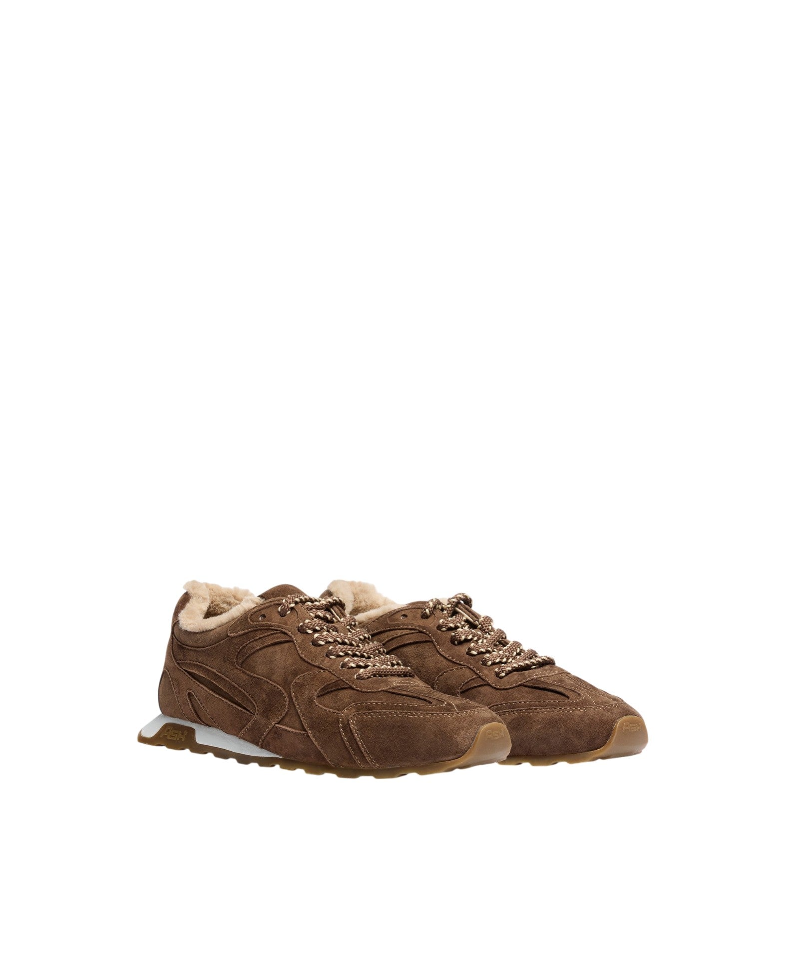 Sneaker con interno in eco fur Ash