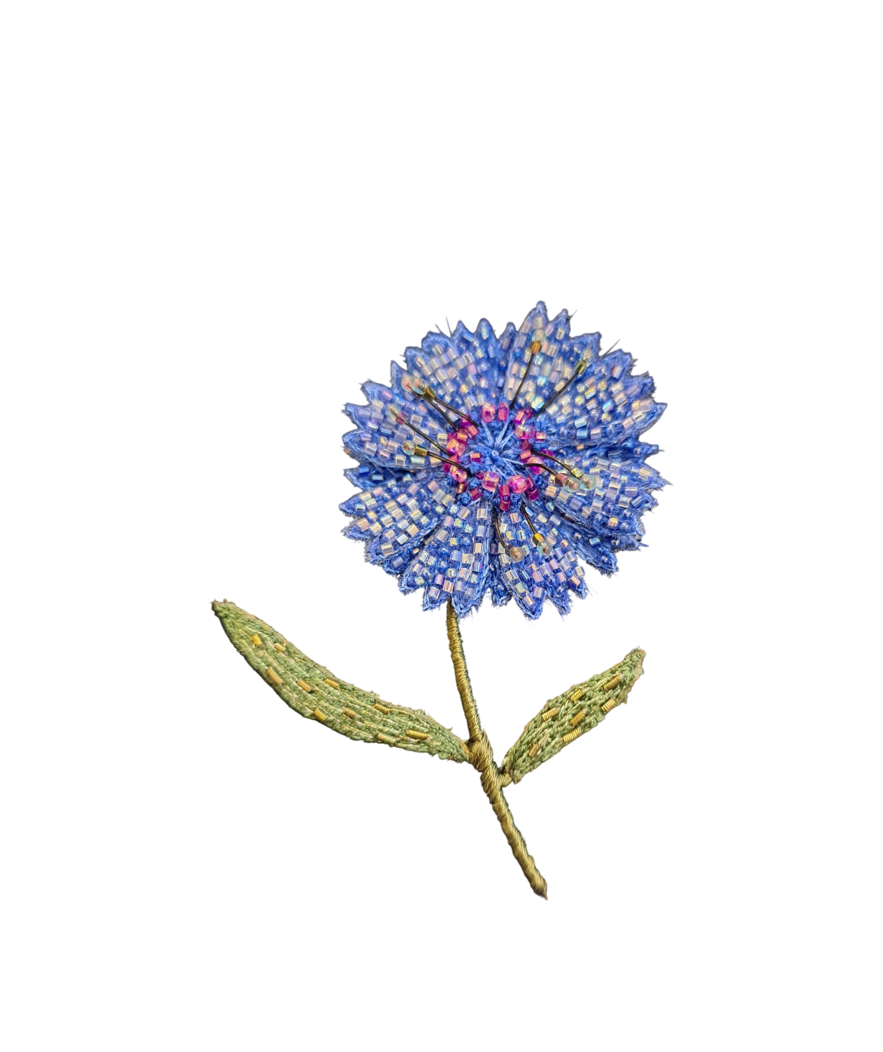 Spilla Trovelore - Blue bottleflower