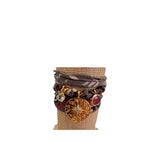 Bracciale-chocker in seta n.4