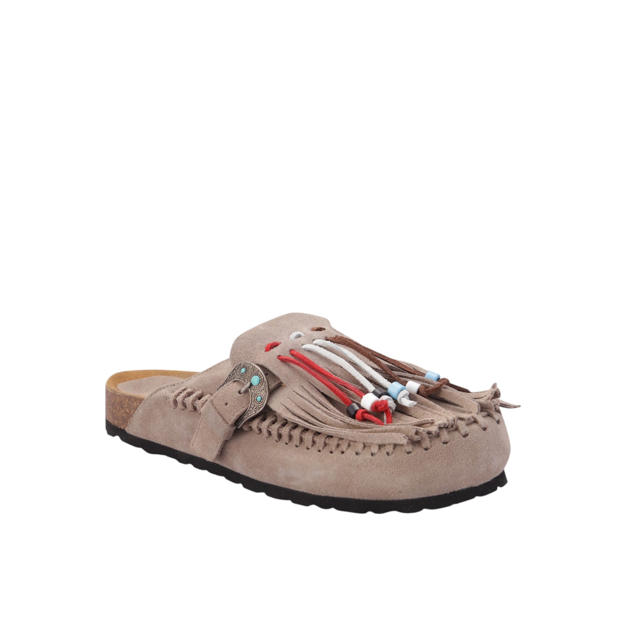 Sabot in suede