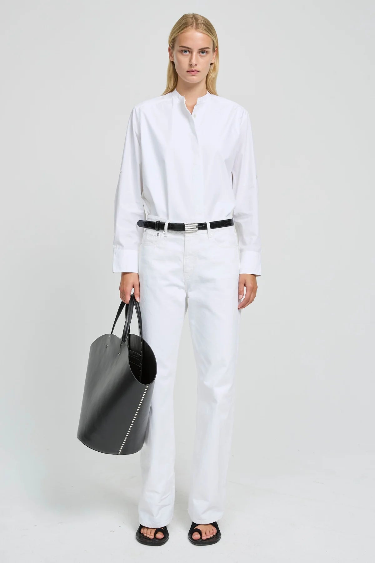 Camicia oversize in cotone
