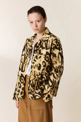 Impermeabile corto animalier