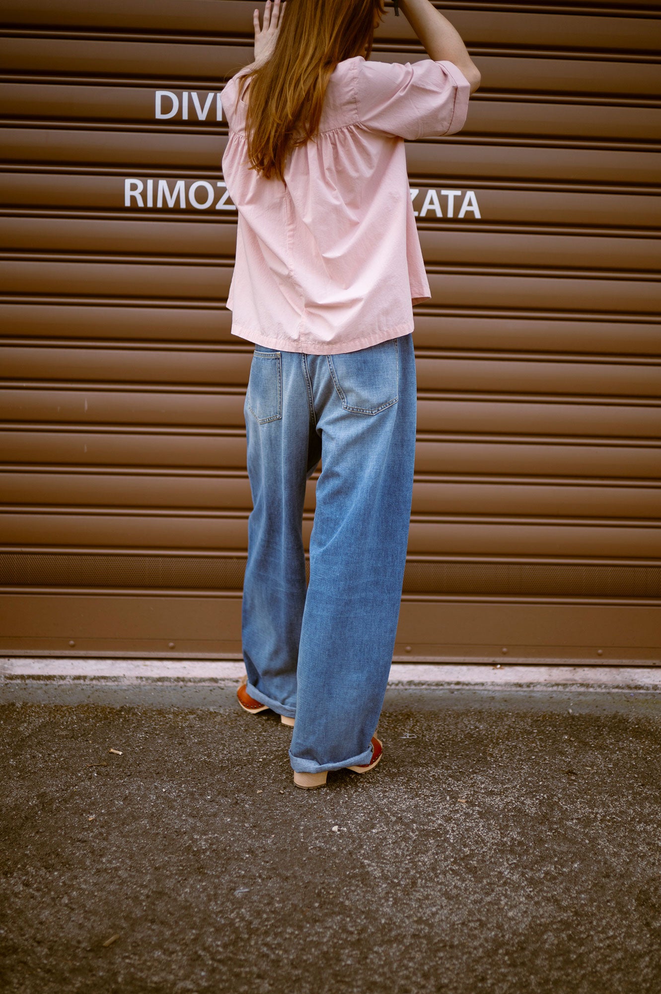 Jeans loose vita media Peppino Peppino