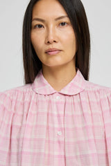 Camicia in cotone a quadretti