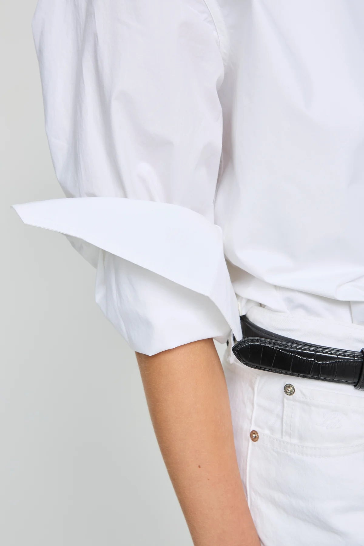 Camicia oversize in cotone