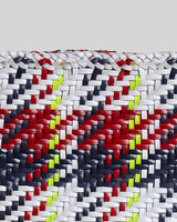 SALIMT MADRAS WHITE-RED-BLUE-YELLOW FLUO