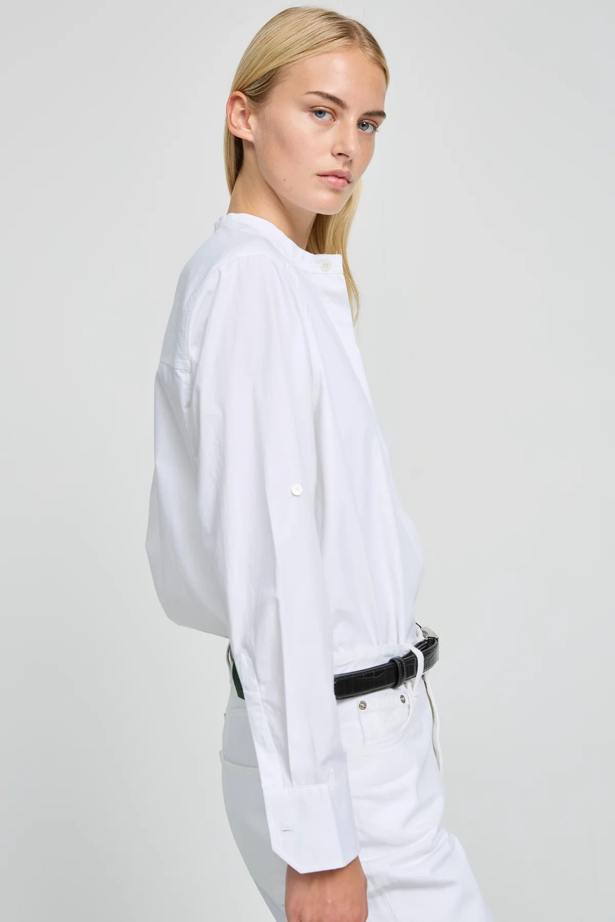 Camicia oversize in cotone