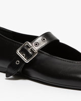 Mary Jane in pelle nera