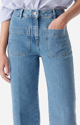 Jeans gamba dritta