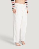 Jeans in bull di cotone total white PT Torino