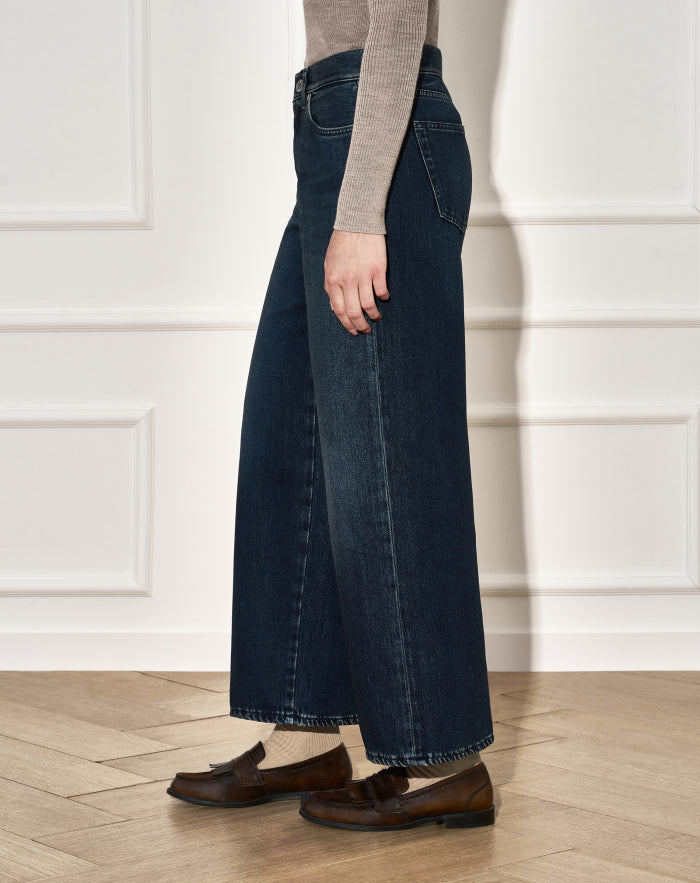 Jeans Kendal in denim fluido